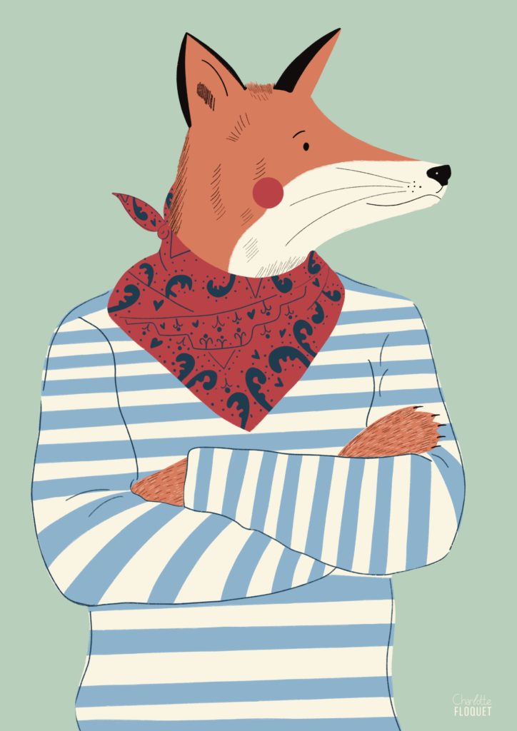 Charlotte Floquet illustration Renard